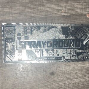 Sprayground Silver Wallet